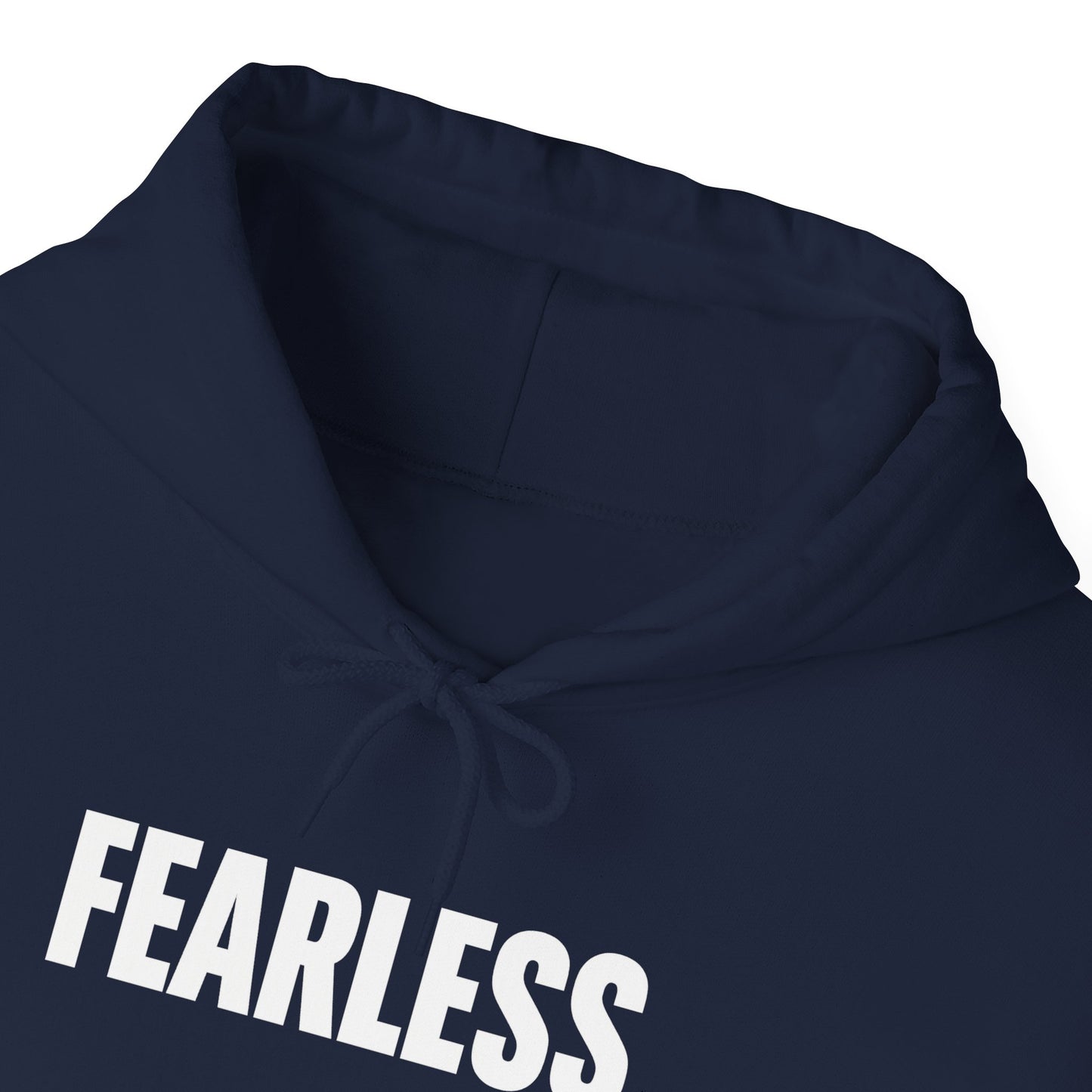 FEARLESS Hoodie – Clean Front Statement (Unisex) | RACEBOX