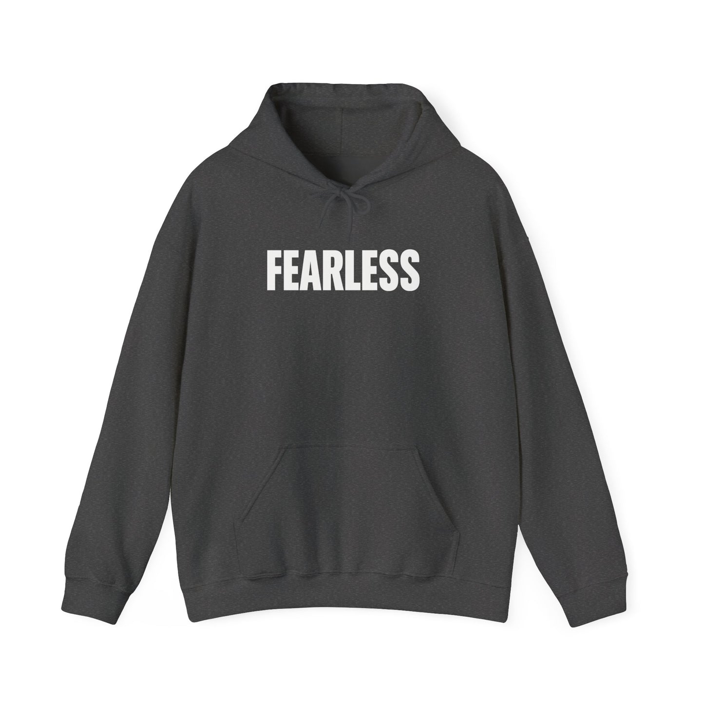 FEARLESS Hoodie – Clean Front Statement (Unisex) | RACEBOX